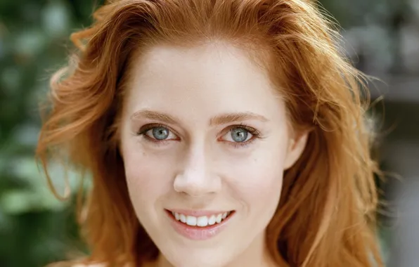 Picture girl, face, smile, actress, redhead, Amy Adams