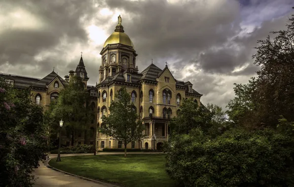 Picture Park, the building, Indiana, Indiana, The University Of Notre Dame, South Bend, University of Notre …
