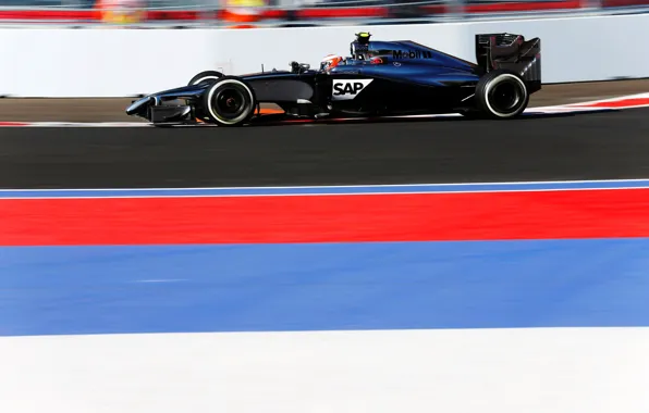Picture McLaren, Formula 1, MP4-29, Sochi, Kevin Magnussen