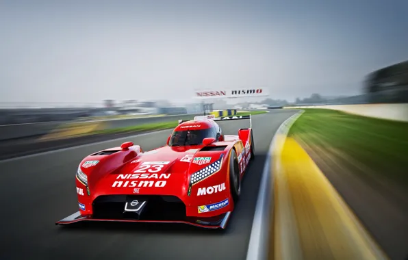 Picture The front, Blur, WEC, Nissan GT-R LM Nismo
