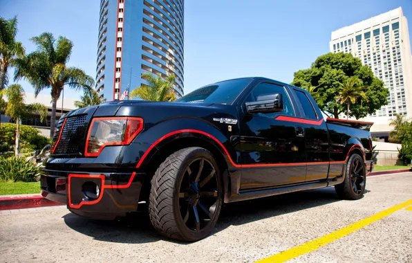 Picture Crimefighter Bat Truck, Tuned by Galpin, Ford F150