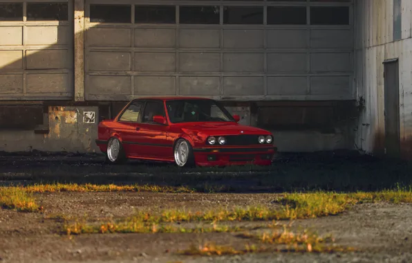 Picture BMW, BMW, red, red, tuning, e30, The 3 series
