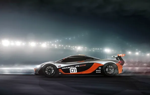 Picture McLaren, GTR, profile, Ranier Peredo