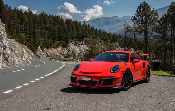 Picture 911, Porsche, rock, road, GT3, 2015