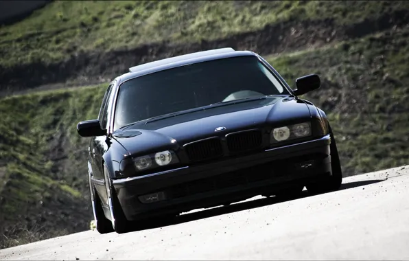Picture tuning, Boomer, seven, e38, bumer, bmw 740, Dylan Leff, test drive