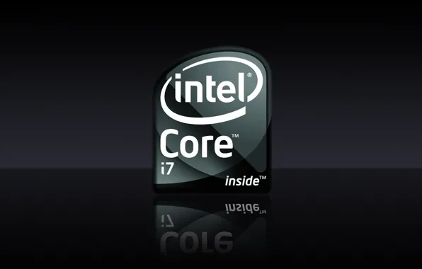 Picture Intel, Logo, Intel, Processor, Inside, Core