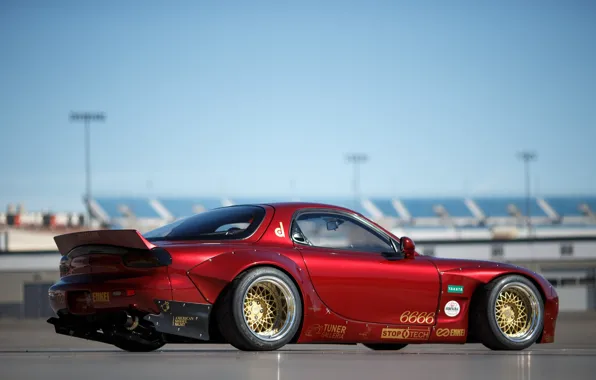 Picture Mazda, Side, 1993, Rocket Bunny, RX 7