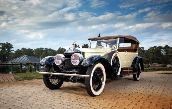 Picture the sky, Rolls-Royce, the front, Rolls-Royce, 40/50, Silver Ghost, 1923, Pall Mall Tourer