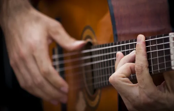 Picture music, guitar, hands