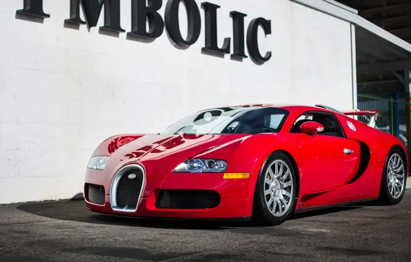 Picture Bugatti, Veyron, Red, Symbolic's