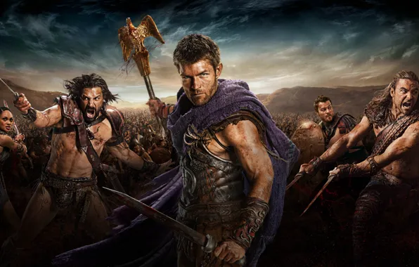 Picture Spartacus, Spartacus, War of the damned, Liam McIntyre