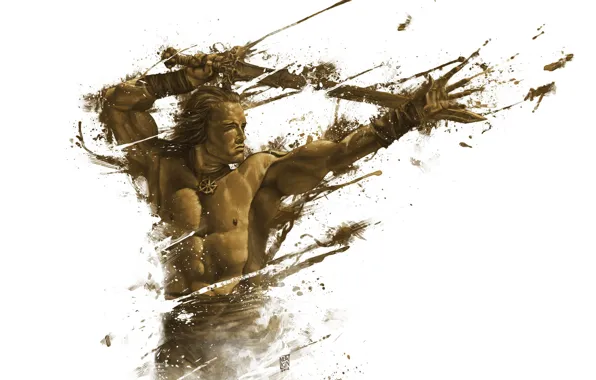 Picture sword, barbarian, Conan, Conan the Barbarian