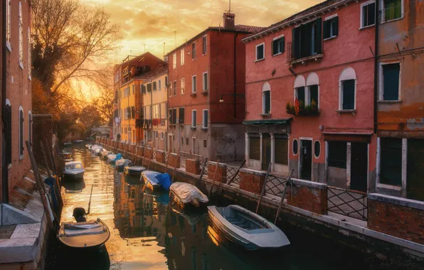 Picture street, building, home, boats, Italy, Venice, channel, Italy, street, Venice, Italia, Venice, canal, Boats