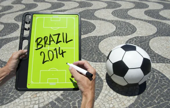 Picture football, ball, World Cup, Brasil, FIFA, 2014