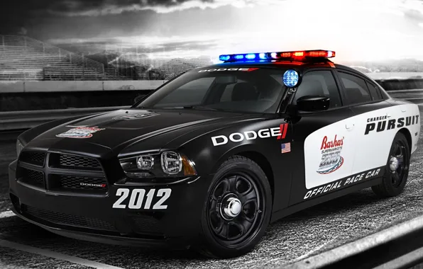 Picture Dodge, muscle car, Dodge, Charger, the front, tribune, the charger, Muscle car, Pursuit, Pace Car