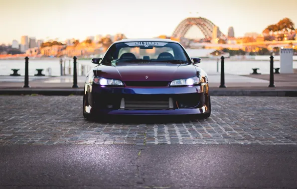 Picture car, tuning, S15, Nissan, tuning, the front, Spec-R, Nissan Silvia