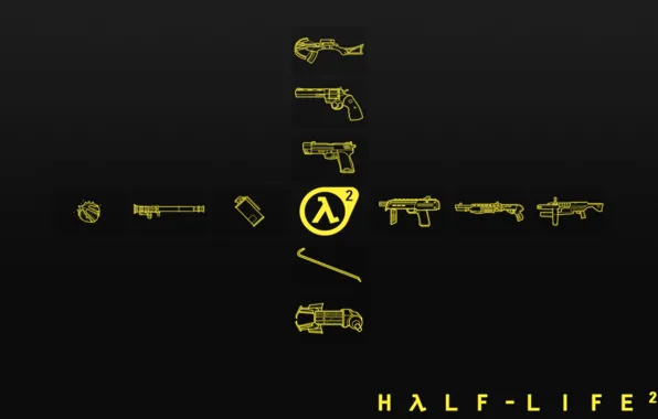Picture minimalism, logo, half-life 2, Arsenal