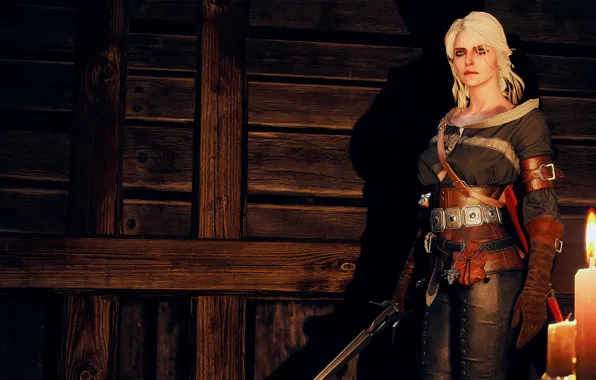 Picture The Witcher, CRIS, The Witcher 3:Wild Hunt, Candle light