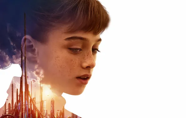 Picture girl, poster, 2015, Tomorrowland, Raffey Cassidy