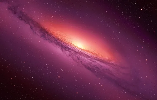 Picture Purple, Stars, Space, Galaxy