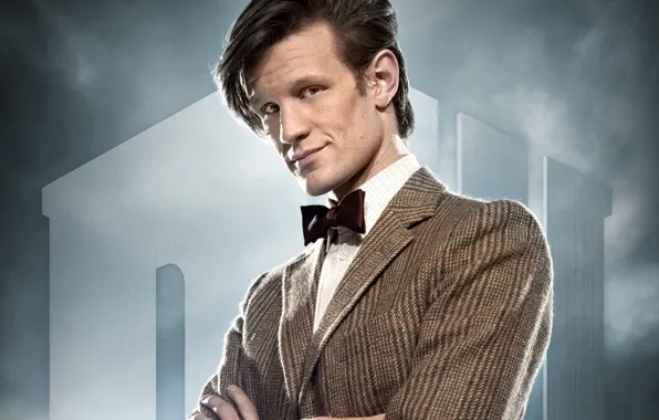 Picture look, face, smile, background, actor, male, shirt, Doctor Who, Doctor Who, BBC, Matt Smith, Matt …