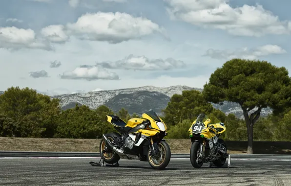 Picture Yamaha, Moto, Track, Superbike, 2016, Sportbike