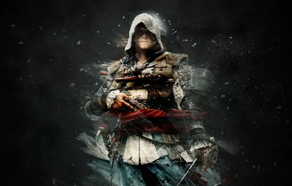 Picture Weapons, Assassin's Creed, Saber, Black Flag, Edward Kenway, Edward Kenway, Assassin's Creed IV Black Flag, …