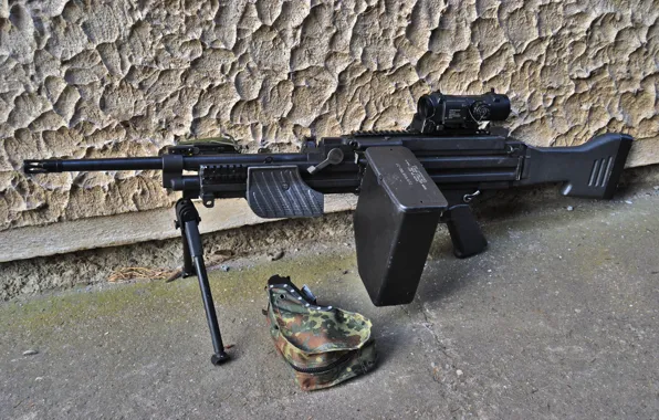 Picture weapons, machine gun, manual, Heckler &amp; Koch, MG4