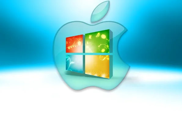 Picture computer, apple, logo, mac, emblem, windows, operating system