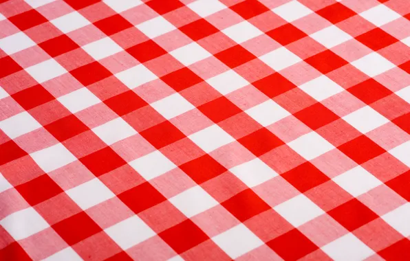 Picture white, red, canvas, Wallpaper, cells, fabric, tablecloth