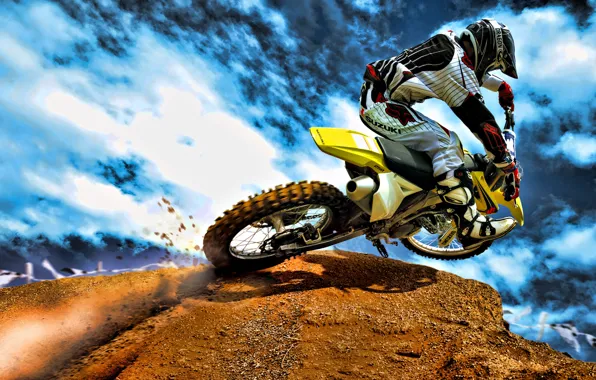 Picture HELMET, EXTREME, MOTOCROSS, SPEED, DIRT, MOTORCYCLE, SHOES