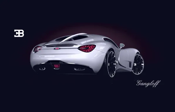 Picture Concept, Bugatti, The concept, Bugatti, Sports car, Sportcar, Gangloff, Gangloff