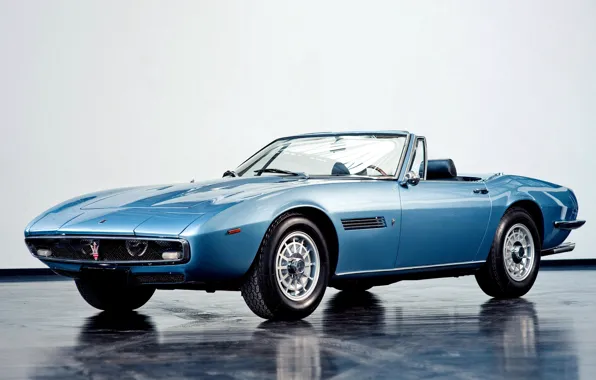 Picture Machine, 1969, Maserati, Car, Car, Blue, Spyder, Wallpapers, Beautiful, Wallpaper, Maserati Ghibli