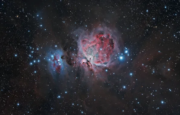 Picture space, stars, star cluster, the Orion nebula