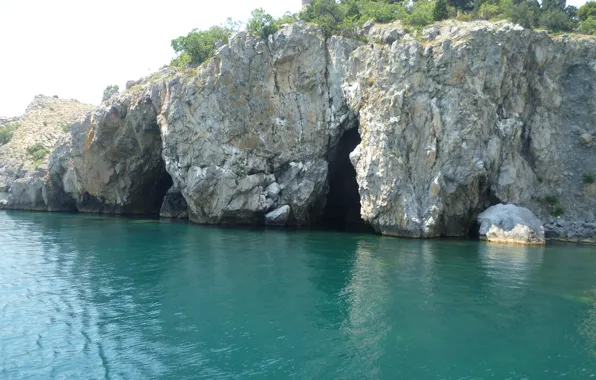 Picture Sea, Crimea, caves