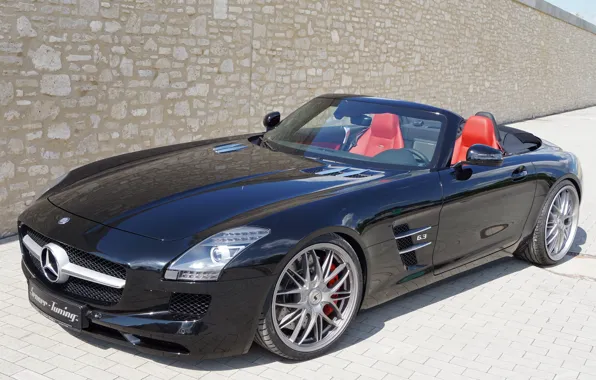 Picture Roadster, Mercedes-Benz, Roadster, car, AMG, SLS, the front, Senner Tuning