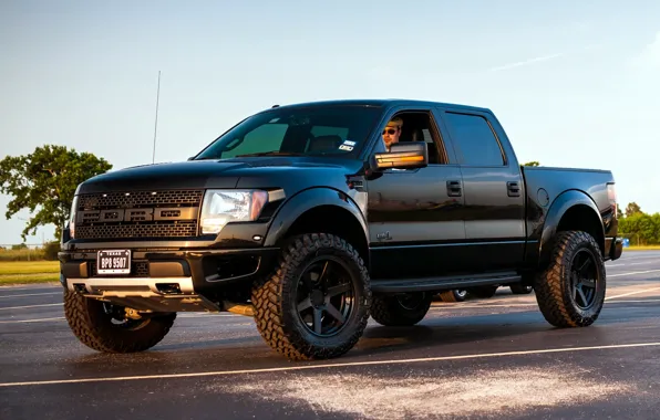 Picture the sky, black, tuning, Ford, Ford, Raptor, pickup, tuning, the front, Raptor, SVT, F-150, SVT, …