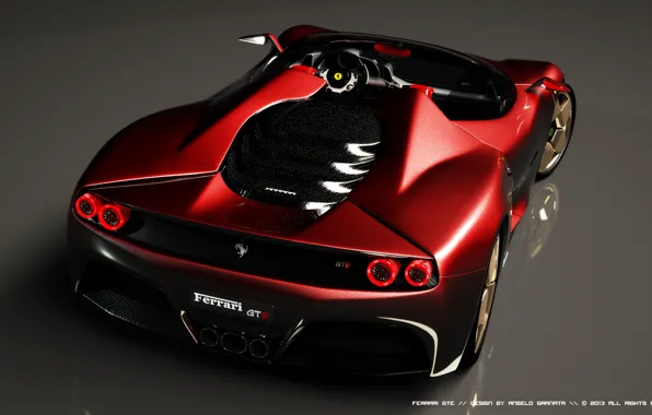 Picture machine, Ferrari, Ferrari, the concept car, GTE, Concept car