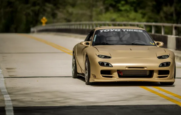 Picture Mazda, Drift, RX-7, JDM, Stance, Low, FD3S