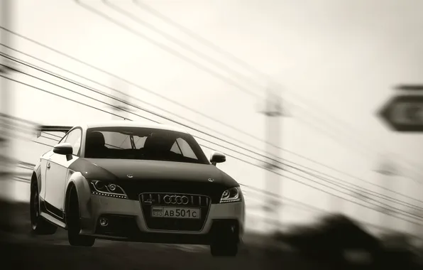 Picture speed, track, Audi tt