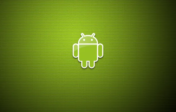 Picture Minimalism, Android, Android, Green, green background, art