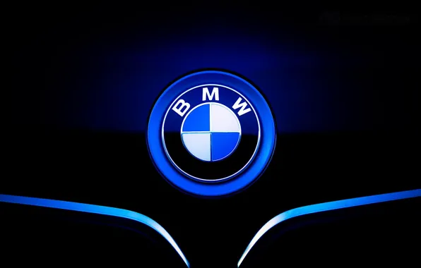Picture icon, BMW, the hood, BMW, front, label
