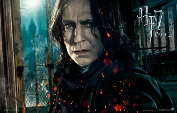 Picture Hogwarts, part 2, professor, Severus Snape, HP 7, Alan Rickman, Harry Potter and the Deathly …