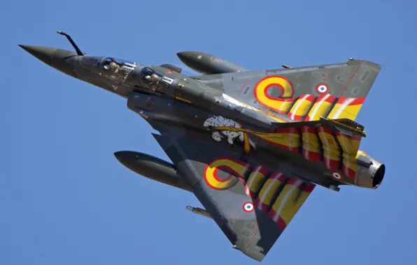 Picture fighter, multipurpose, Dassault Mirage, 2000D