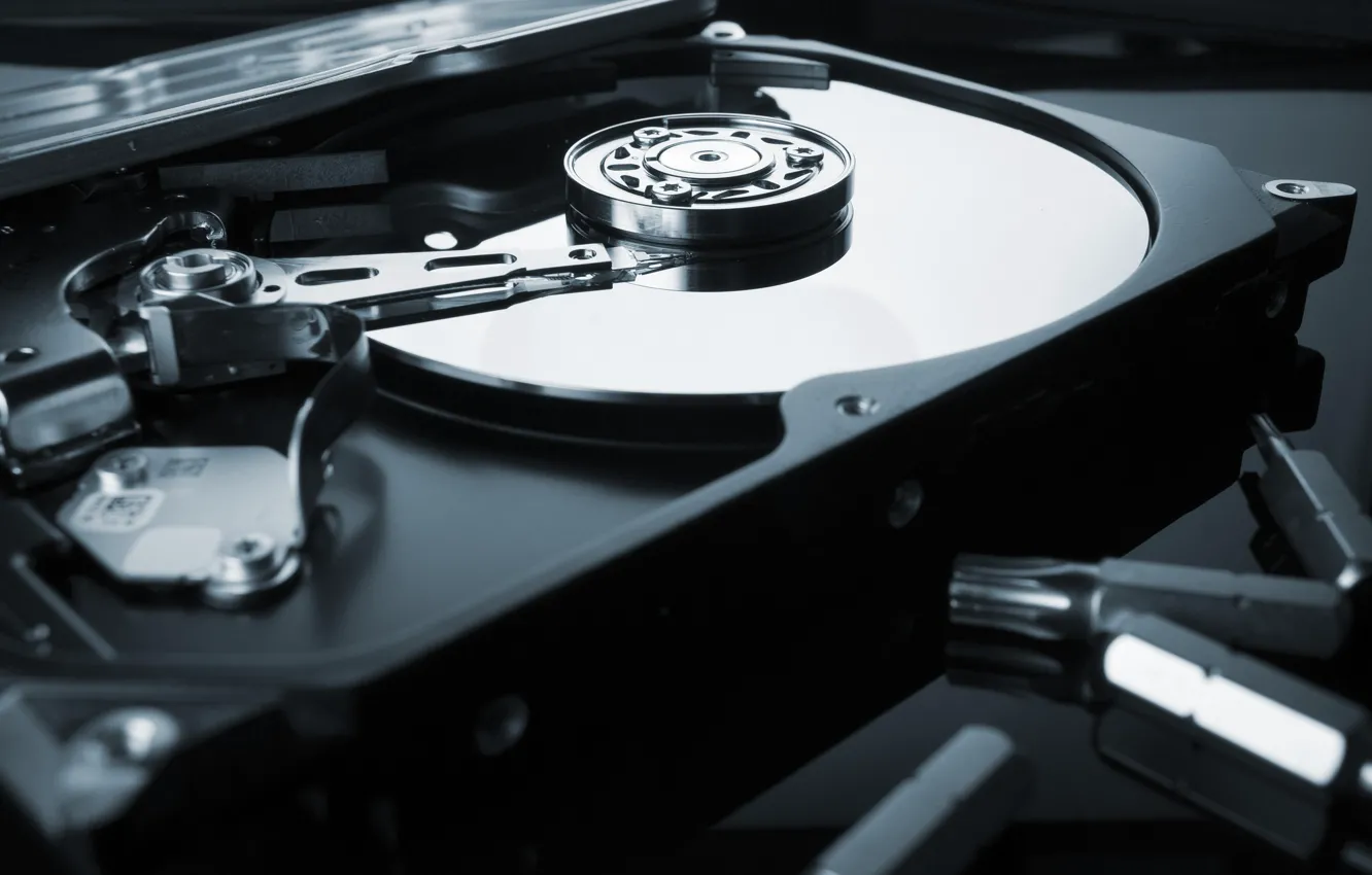 Wallpaper hard disk, data storage images for desktop, section hi-tech -  download