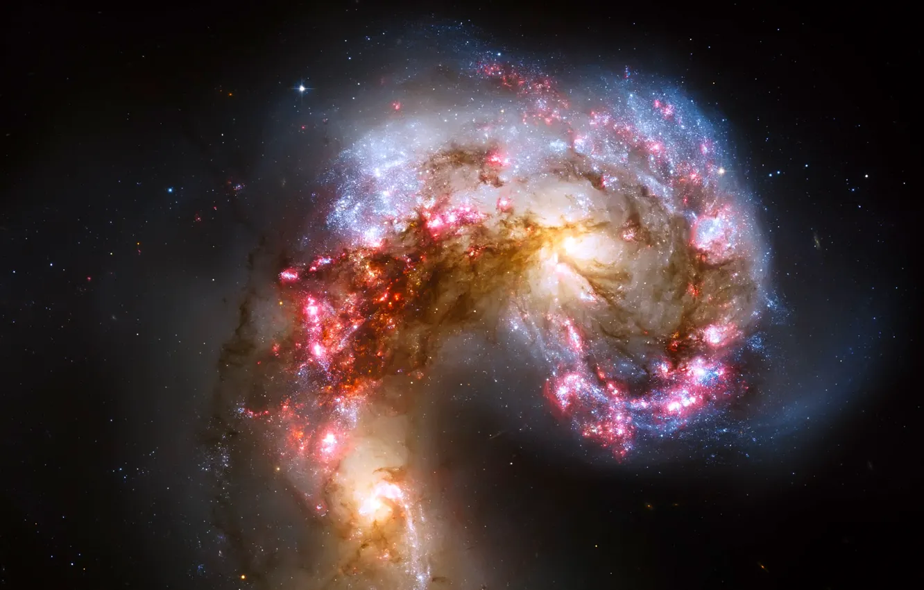 Photo wallpaper stars, nebula, photo, Hubble, the universe, telescope