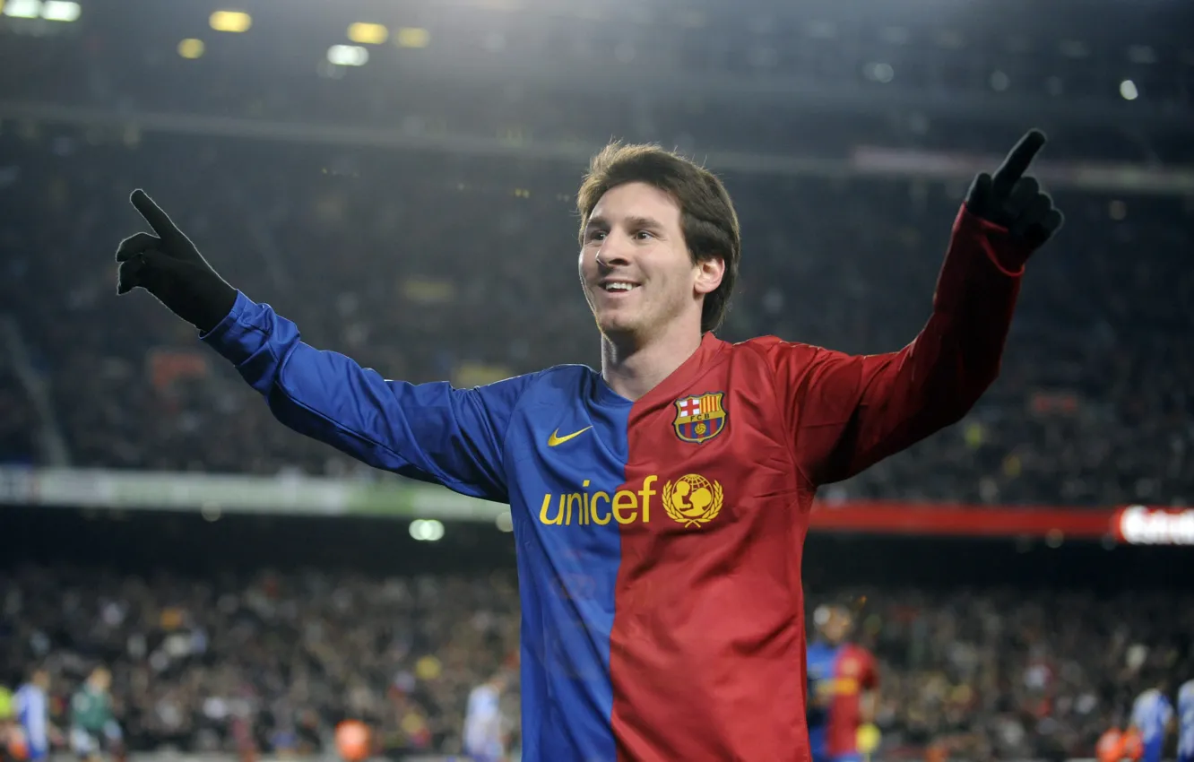 Photo wallpaper Wallpaper, football, player, Barcelona, lionel messi, Lionel Messi