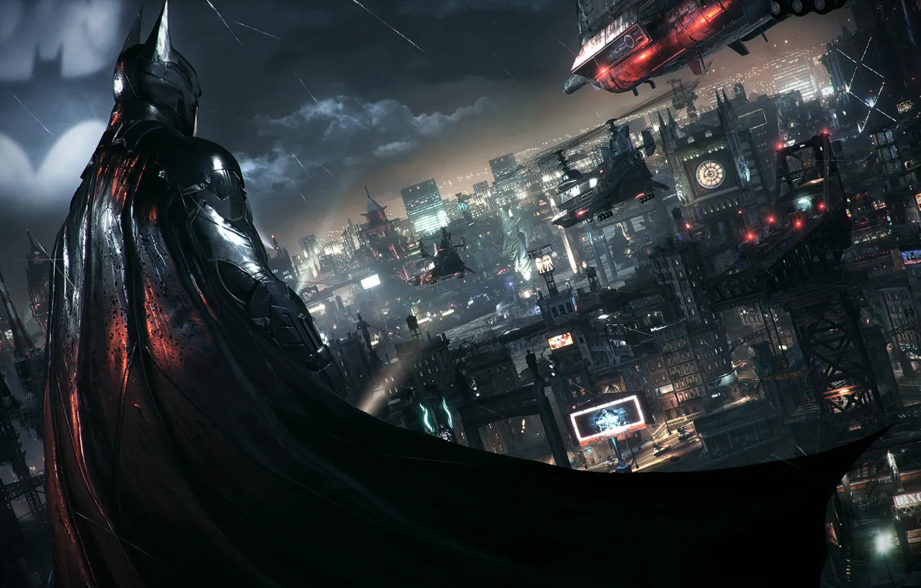 Wallpaper City, Batman, Batman, Arkham Knight images for desktop, section  игры - download