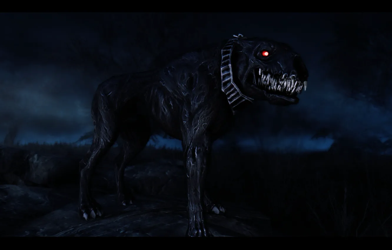 Wallpaper death, black dog, Death hound images for desktop, section собаки  - download
