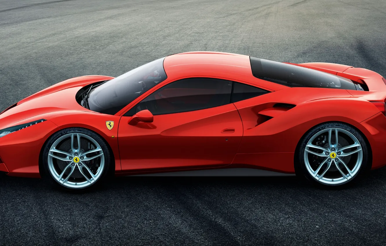 Photo wallpaper Ferrari, Ferrari, GTB, 2015, 488